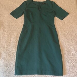 Banana Republic Green Sheath Dress